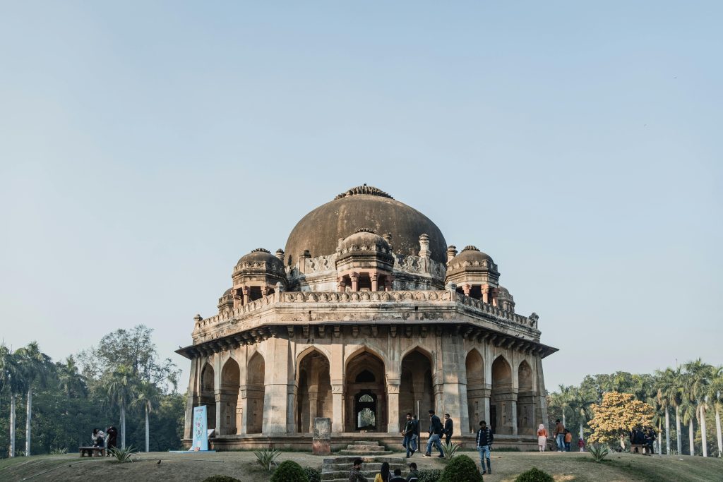 Stunning view of the iconic Muhammad Shah's Tomb Best Destination in Delhi to Visit.